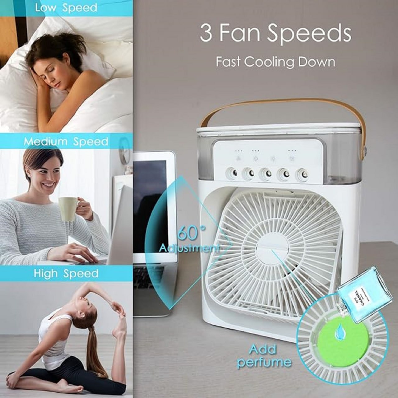 Portable mini air conditioner