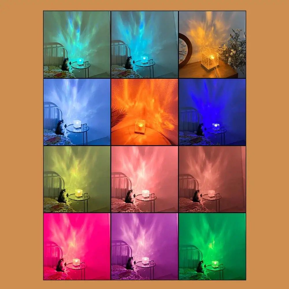 Ocean wave lamp