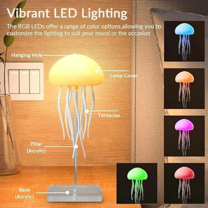 Jellyfish lamp