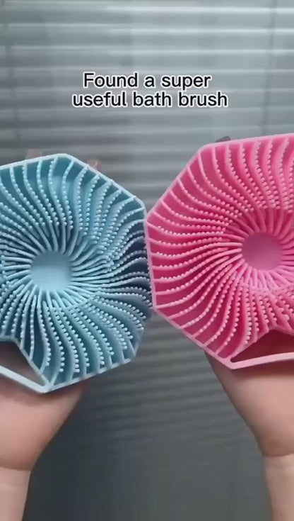Silicone body scrubber