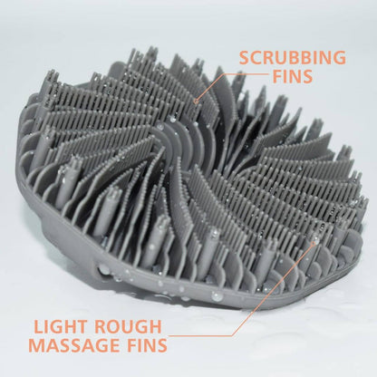 Silicone body scrubber
